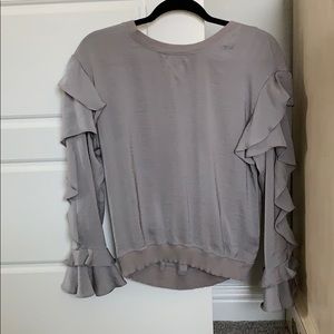 Express ruffle top